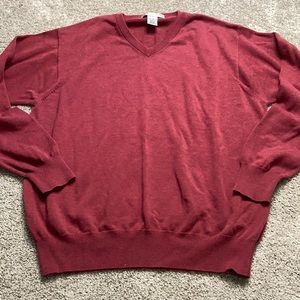 Maroon Geoffrey Beene Sweater